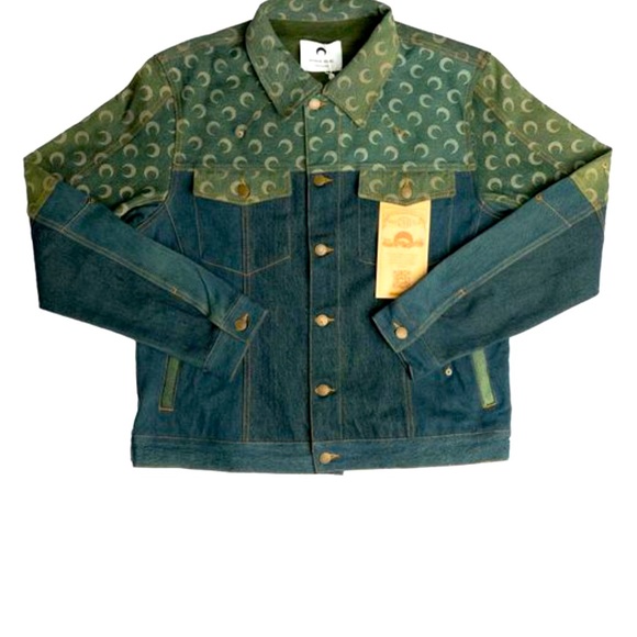 Moon Semi Fitted Denim Jacket
MARINE SERRE - Picture 3 of 5